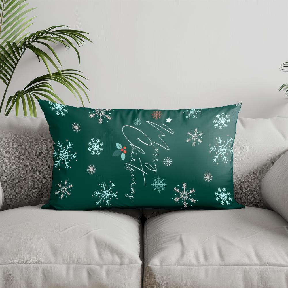 Home Decor Fun Red Polka Dot Throw Pillow Suitable For Sofa Bedroom Car Pillow Cover Cushion Rectangular Back Cushion