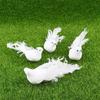 Artificial Bird Christenings Cute Decorative Feathers Foam