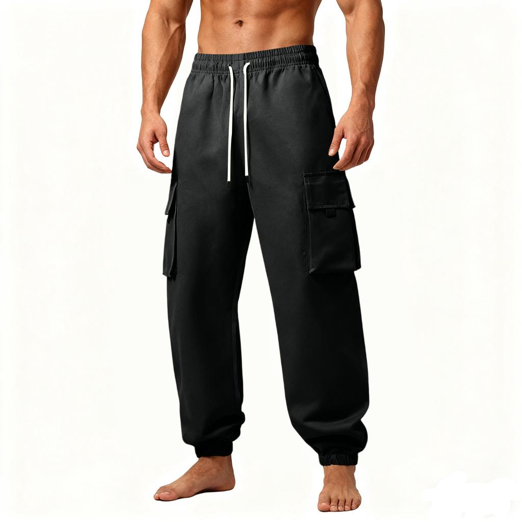 Men's Fashion  Leisure  Middle Waist  Long Style  Casual Pants