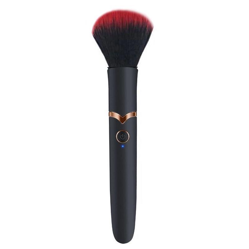 Sex Toys USB Rechargeable Massage Vibrator Makeup Brush Design Flirting ABS Clitoris Stimulator Masturbator Massage Stick for Women
