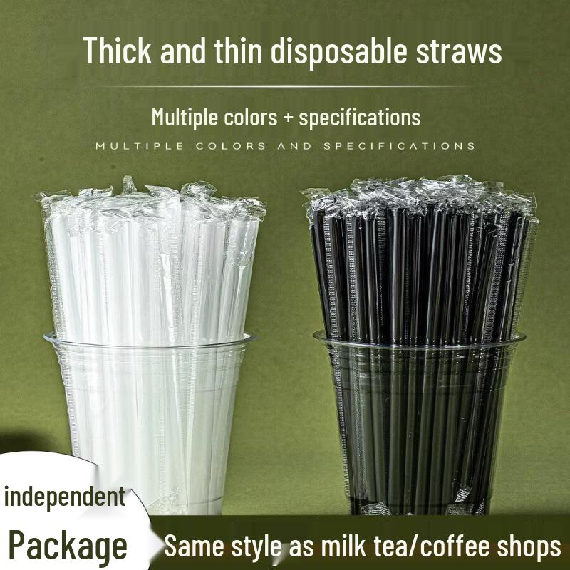 Qiwei Disposable Plastic Straws