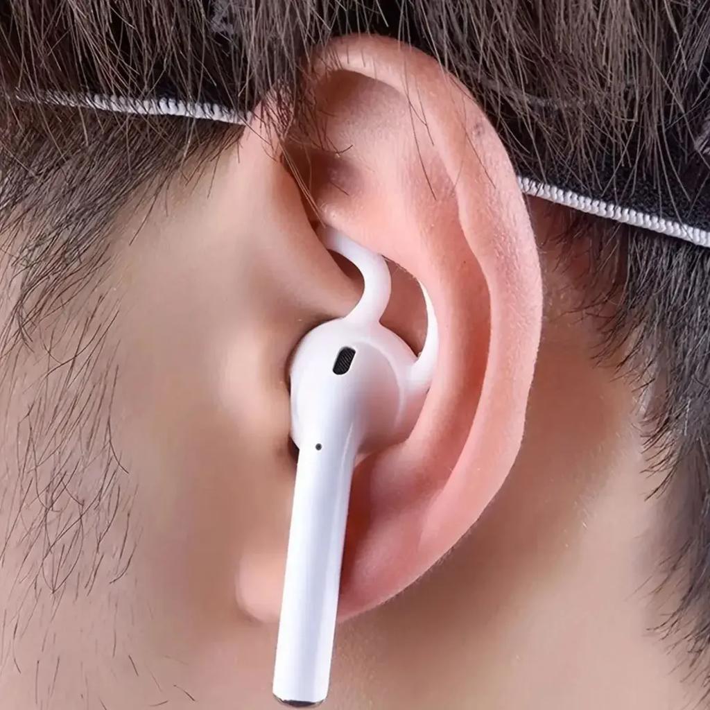 3Pair-Ear Pads For Airpods 2 Wireless Bluetooth For Iphone Earphones Cushions Silicone Ear Caps Case Earpads Eartips