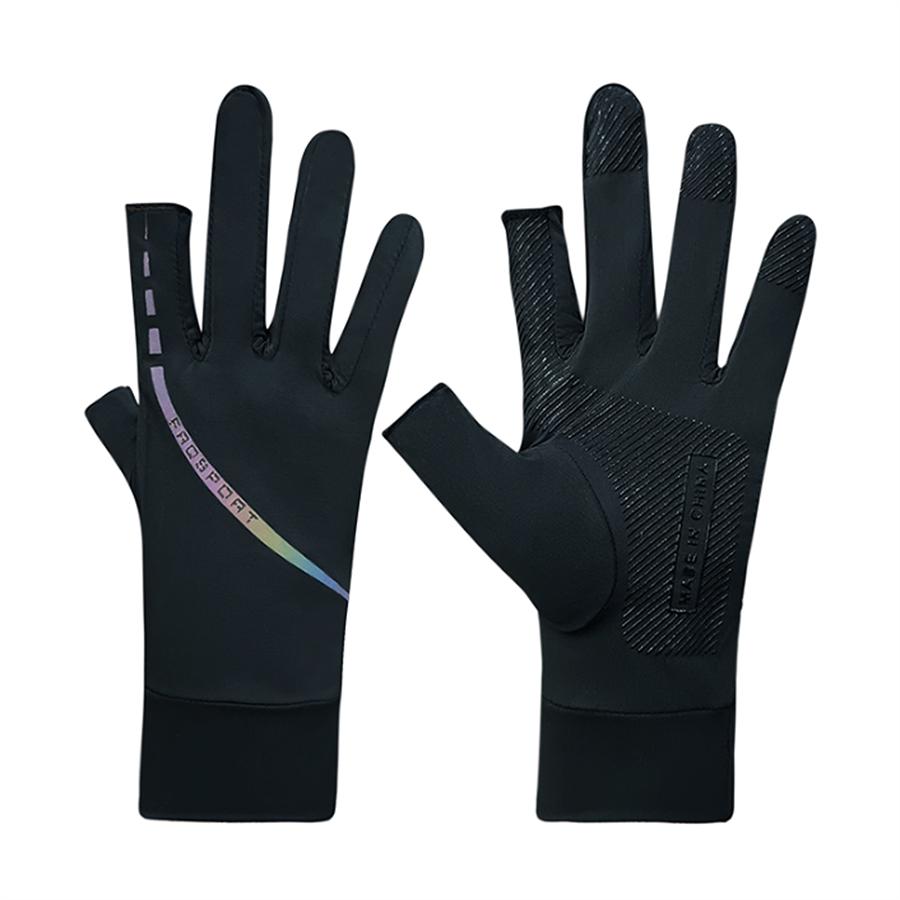 Touchscreen Anti-slip Sports Gloves for Driving Cycling Fishing Outdoor L чёрный