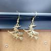 Whimsical Bat Pumpkin Cartoon Dangle Earrings Lightweight Alloy Design For Halloween Party Costume Accessories