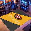 Dynamo Dresden Football Club Logo Print Area Rug Non‑Slip Rectangular Floor Mat Soccer Fan Gaming Room Home Decor Carpet