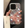 Large Hole Matte Is Suitable for Apple 13promax Mobile Phone Case Cartoon Soft Case 12 13 14 15 Matte Transparent 15pro.