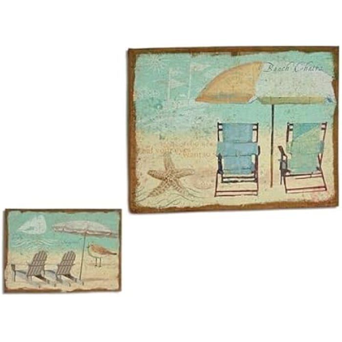 Toile - GIFT DECOR - Standard - Multicolore - 72 x 15,5 x 52 cm - Référence S3624406