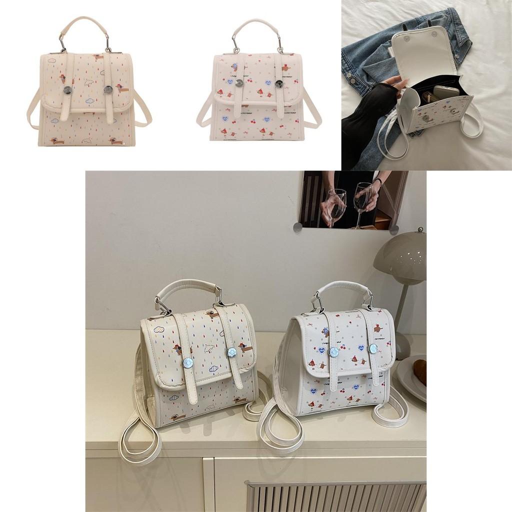 Dachshund Pattern Backpack For Women With Durable Wearresistant Material For Travel And Casual Use