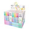 Kit 6 Pezzi Penne Evidenziatori Magici Bicolore Cambia Colore Pastello Diario Studente Scrapbooking Pittura Fai da Te Creazione Scuola Kawaii