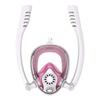 Full Face Snorkeling Mask with Dual Dry Tube