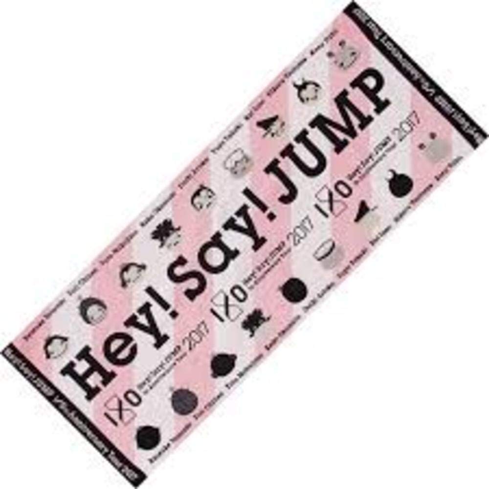 Johnny & Associates. Hey! Say! JUMP 10th Anniversary Tour 2017 10th Anniversary Official Goods Face Towel