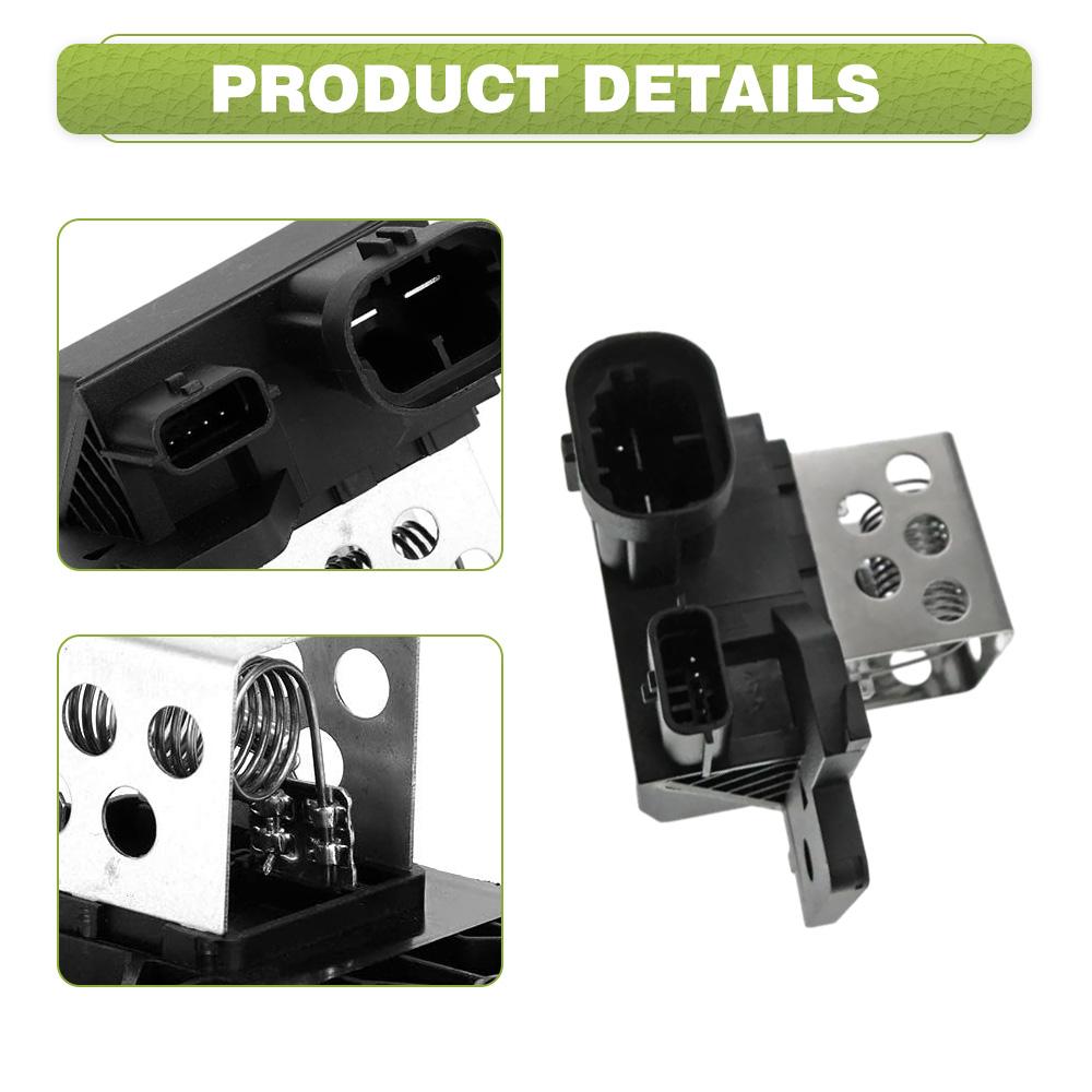 Radiator Fan Blower Motor Resistor for Dacia Logan Mcv II Duster Sandero Renault Clio IV Logan Captur 255509263R 255503792R