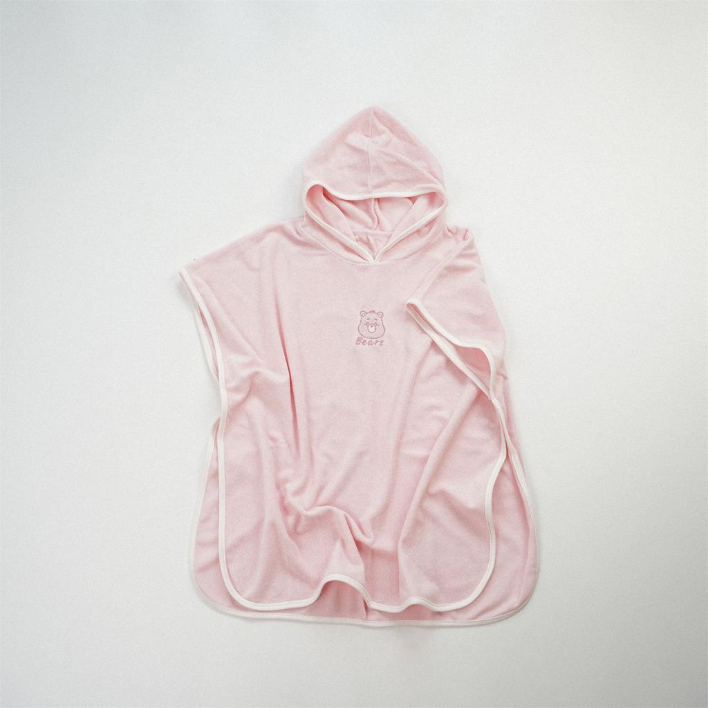 110-130cm Children's Bathrobe Spring and Summer Cotton Towel Material Boys and Girls Hooded Bath Towel Bathrobe