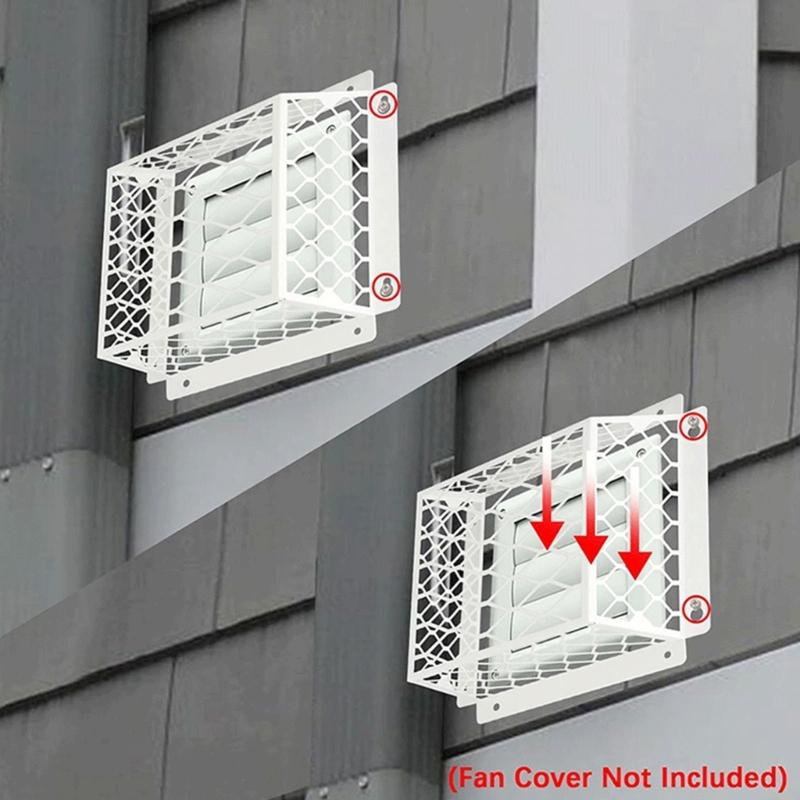 Dryer Vents Covers with Bird Guard Stainless Steel Construction Ensures Safe and Efficient Airflows Easy To Installion