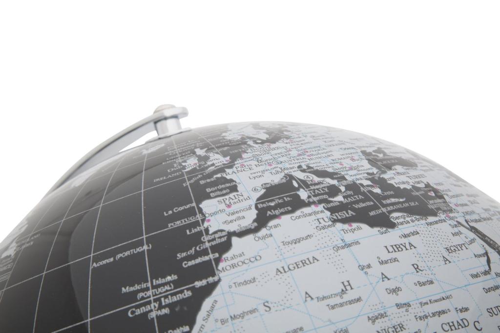 Globe Black Cm Ø 25X34