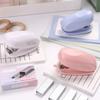 Small Stapler Colorful Paper Binding Stapler Machine Fashion Stapler Stationery School Office Binding Paper Stapler