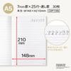 Apica Notebook CD Notebook PEANUTS COPY Andy A5 Set CDP11AN5T 5-Piece