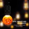 Himalayan Glow Salt Light Bulbs 60-Watt Equivalent, Warm Amber Glow, 2Pcs