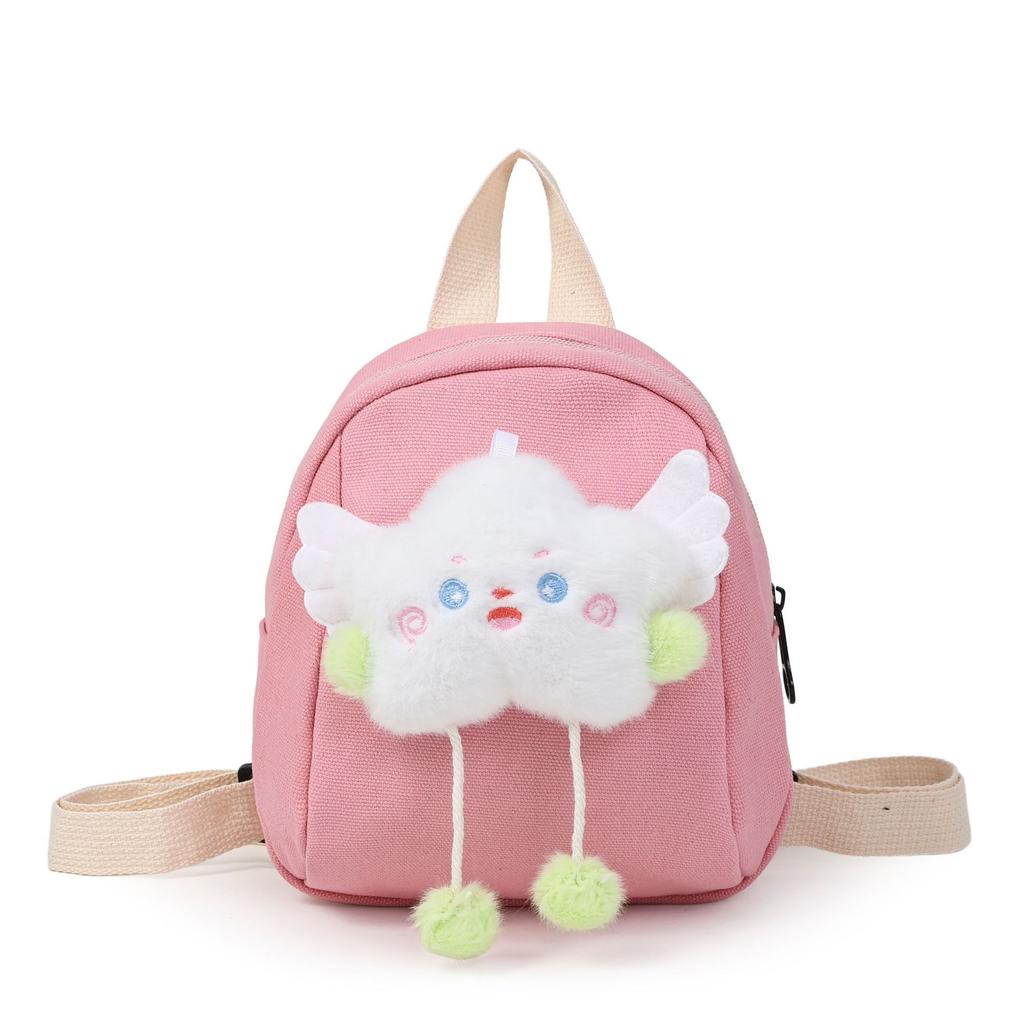 Kompakter Rucksack im Schülerstil für Mädchen, Kinder, kleine Tasche