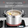 2.5-11L Gas Cooker Pot Aluminum Saucepan Stew Pot Multifunctional High Pressure Cooker  Resturant
