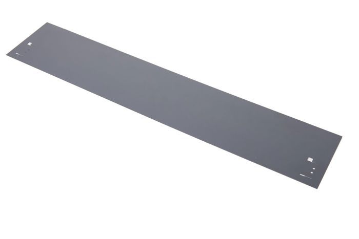 Metal Garden Border Alu/Zinc - ICH-ZAPFE.DE - H 18.5 Cm X L 120 Cm - Grey