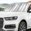 Car Windshield Sunshade  Car Sun Protection and Heat Insulation Sunshade Foldable Protects against UV for compact cars