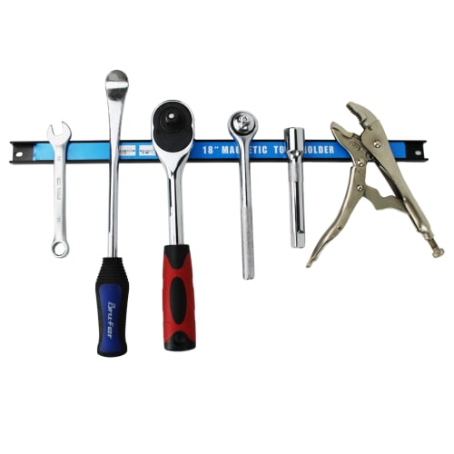 STEELMIGHT Magnetic Tool Holder, Tool Holder, Tool Pouch, Tool Storage, 45cm, Set of 3, Blue, Includes Nuts