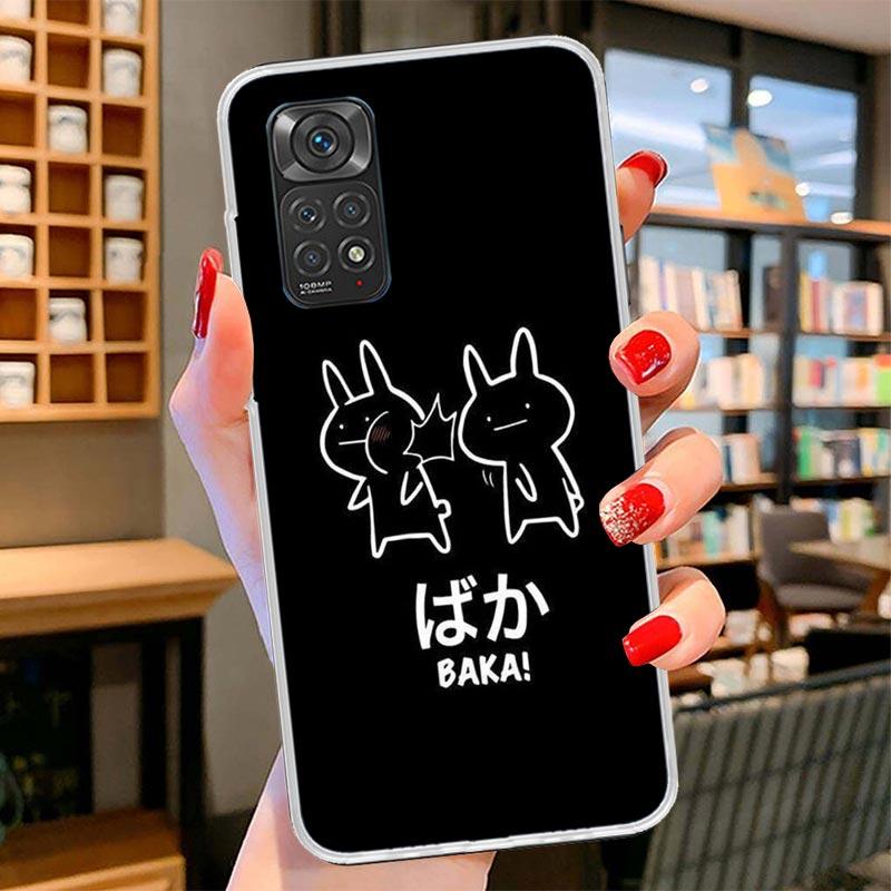Japanese Aesthetic Text Letter Cover Phone Case For Xiaomi Redmi Note 15 14 13 12 11 10 Pro Plus 14S 12S 11S 11T 11E 10S Soft Fu