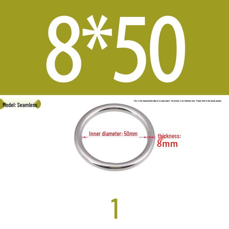 304 Stainless Steel Seamless O-Ring for Lifting and Hammock Yoga Connection