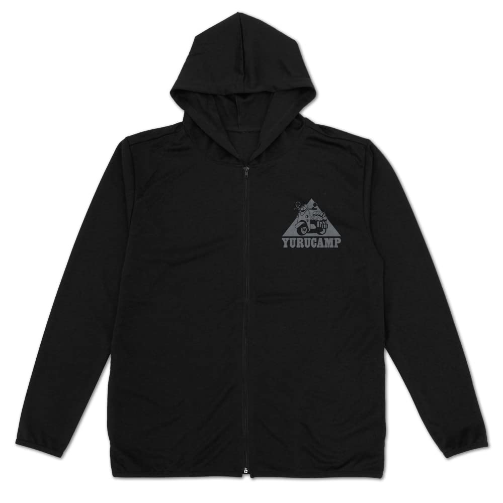 Cospa Rin Scooter Thin Dry Parka BLACK M Size Made of Polyester Yurucamp Shima's