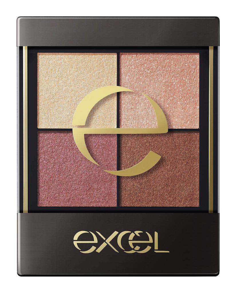 excel Real Close Shadow CS03 (Rose Stiletto) Palette Eyeshadow