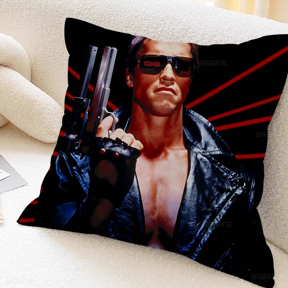 Movie T-TERMINATOR Pillow Cover Sofa Cushion Cover Home Room Decoration Children Gift