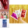 Sparkling Glitter Foil Tinsel Rain Curtains For Stunning Party Backdrops