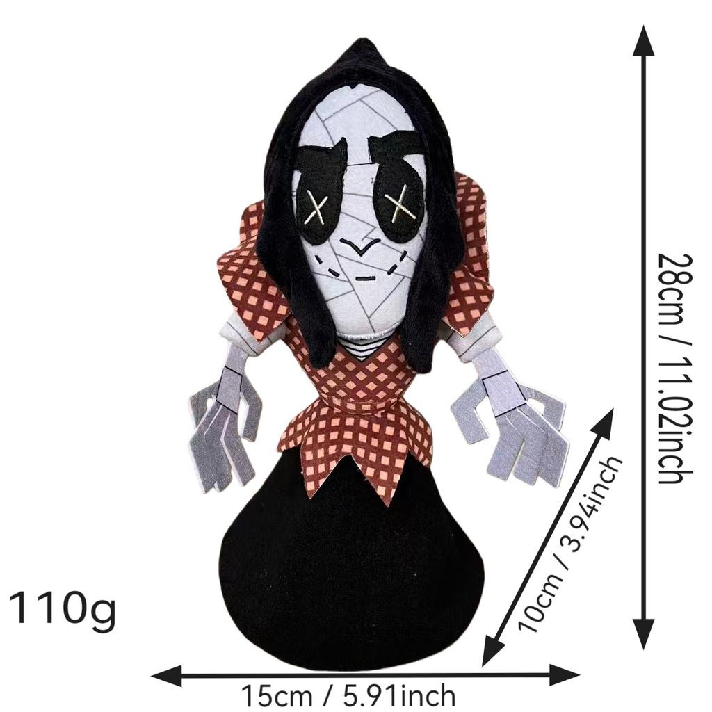 25Cm Coraline Plush Stuff Cartoon Figure Kawaii Doll Soft Pillow Ugly Kids Cute Collectible Dolls Decoration Toys Birthday Gifts