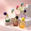 Bunte High-End Mini-Airbag-Parfümflasche Runde Form Tragbarer Nachfüllbarer Parfümzerstäuber Dekoration Reise Geschenk Für Frauen