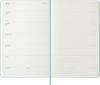 Moleskine 2026 January Large Size x DHB2412WN3Y26 Planner, Start, 12-Month Weekly, (13cm 21cm), Hardcover, Aquamarine,