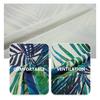 Throw Pillow Covers Waterproof Cushion Throw Pillow Cover Breathable Comfortable Tropical Plants Decoration Square Pillowcase