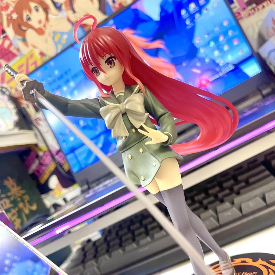 Original 19CM Anime Shakugan no Shana Shana Punish the crime PVC Action Figures Model Collection Ornament Anime Cartoon Gifts