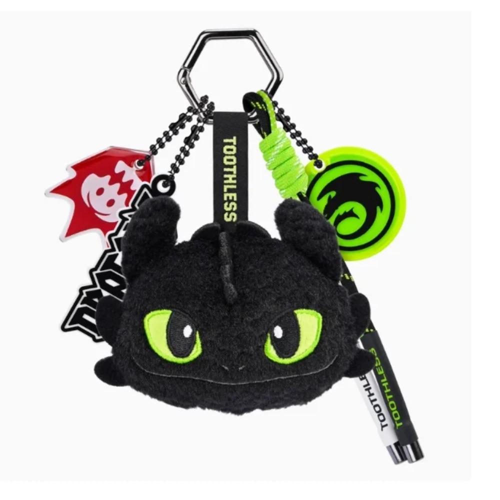 Universal Studios Genuine Potdemiel Toothless Dragon Tamer Master Shoulder Pendant Plush Doll Photo Animation Peripheral Gifts