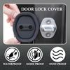 4PCS Door Latch Lock Cover,Silicone Door Latch Guard Car Decorations&Protects Door Latches,Universal Self-Adhesive Door Lock Latch Protector Car