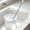 Effortless Cleaning Tool for Mineral Water Barrels Extra Long Stainless Steel Bucket Brush, Flexible High Density Bristle Durable Household Dispenser