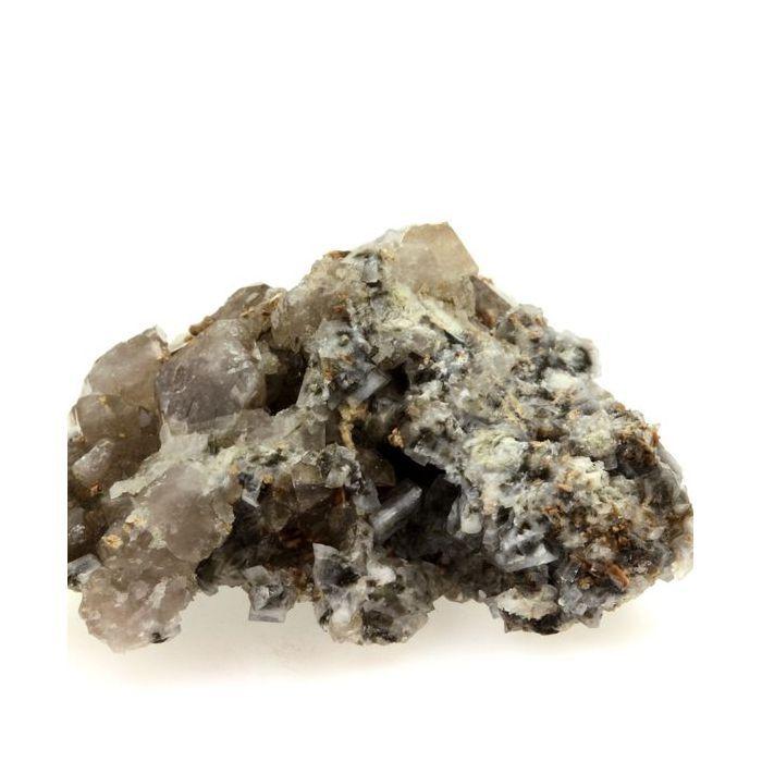 Quartz fumé + Titanite 295.9 carats