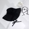 Men's and Women's Daily Bucket Hat Linen Bucket Hat with Wide Brim