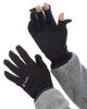 Foxfire 5420048 [POLARTEC] Power Stretch F-Thru Gloves, Black, Size L