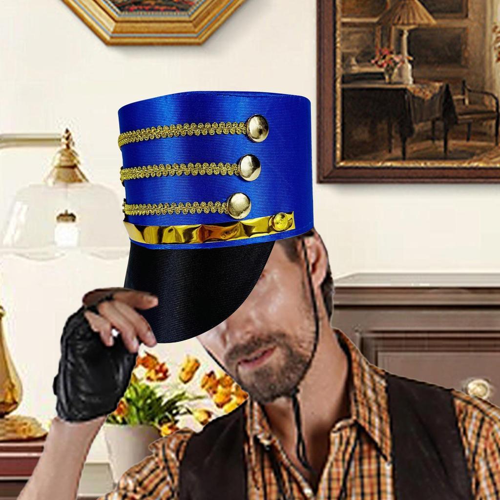CosplayToy Soldier Hat Nutcracker Accessory Top Hat Toy Soldier Cosplay Accessory For Stage Performance Christmas Dress Up Party