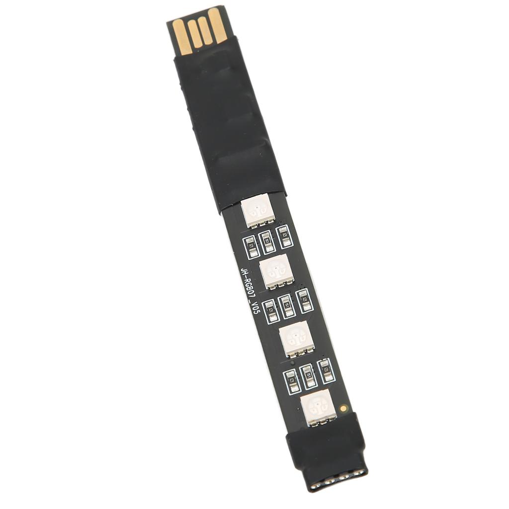 Bandes Lumineuses LED Télécommande Interface 4 broches Pratique Commode Dispositif d'Éclairage à Synchronisation Musicale pour la Maison