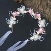 Floral Mori Style Headband for Girls - Fairy Princess Wreath Accessory
