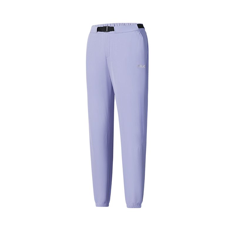 

New FILA AthleticsCYCLING SS25 Knitted Sweatpants Women s Galactic Light Purple PR A11W528801F-PR 160/62A/S