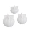 Pumpkin Shaped Candle Mold Gypsum Ornament Mould Home Decoration Molds Handmade Jewelry for Aromatherapys Enthusiasts