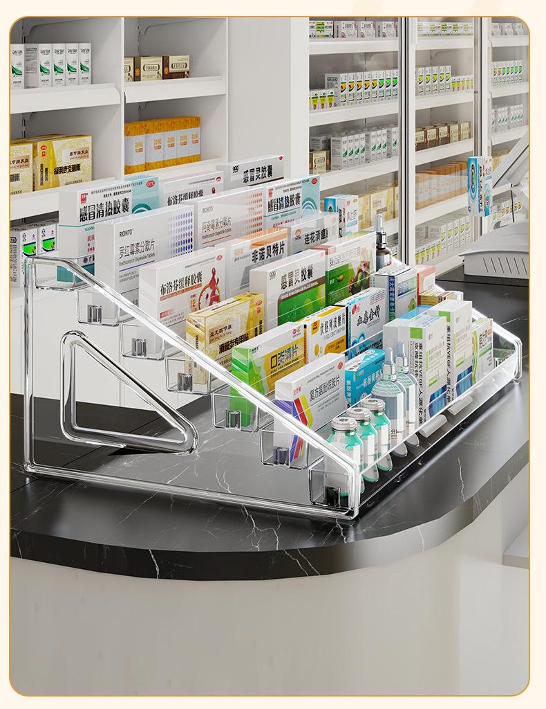 Apotheken-Medikamentenregal – Tisch-Flaschenständer